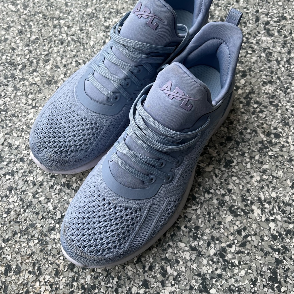 New, only tried on once APL blue Womens sneakers size 8